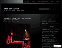 Tablet Screenshot of bassandspace.com